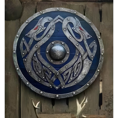 Custom Corvid Armament and Personalized Viking Shield
