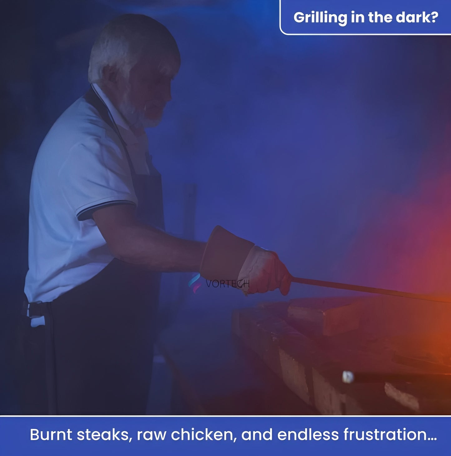 Dusk Grill Spotlight and Magnetic BBQ Light