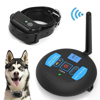 Double Zone Barrier and External Coaching for Pets