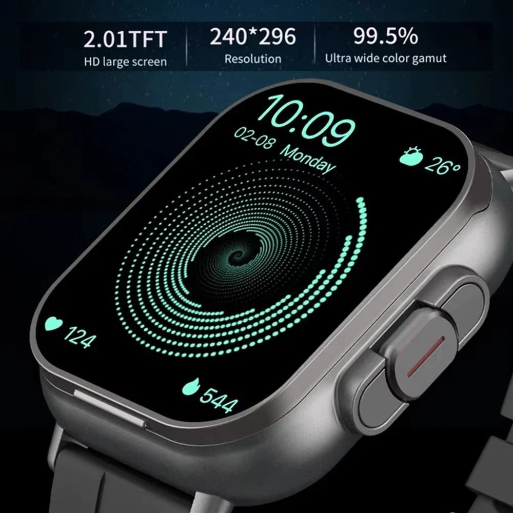 Wearable Bluetooth Smartwatch with Touchscreen Display