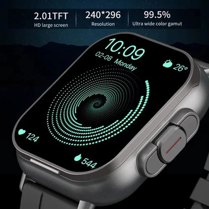 Wearable Bluetooth Smartwatch with Touchscreen Display