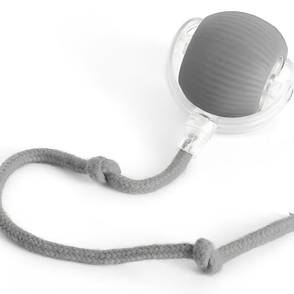 Automatic Rolling Cat Toy with Motion Sensor and Feather Tail