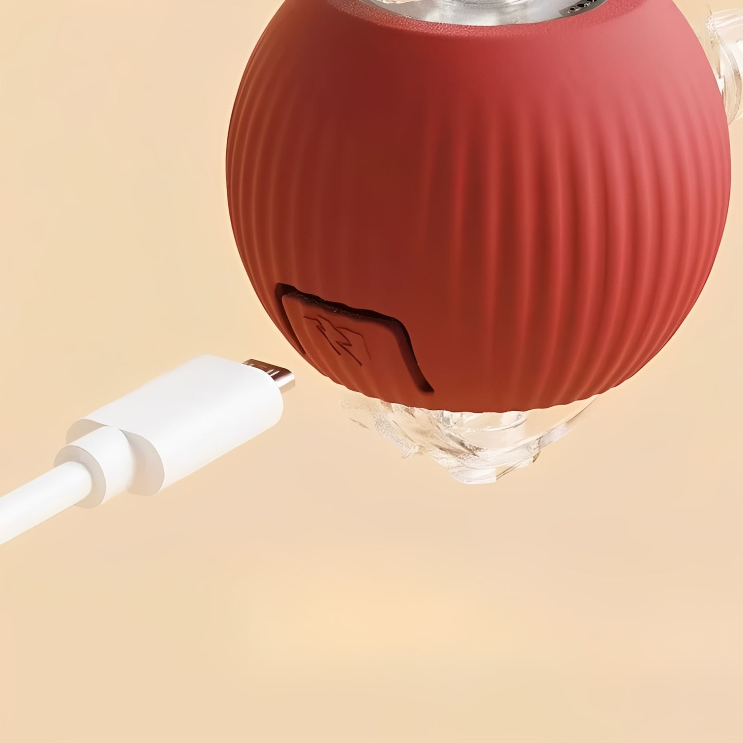 Automatic Rolling Cat Toy with Motion Sensor and Feather Tail