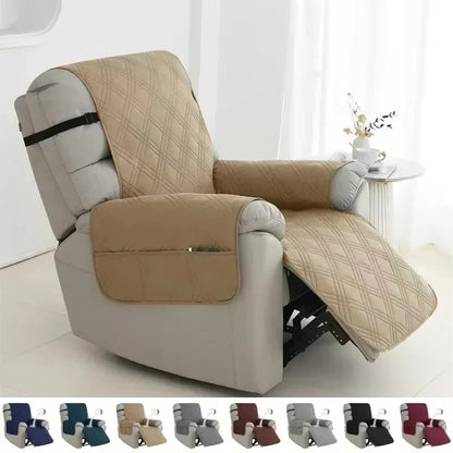 Water-Resistant Recliner Slipcover with Anti Slip Backing