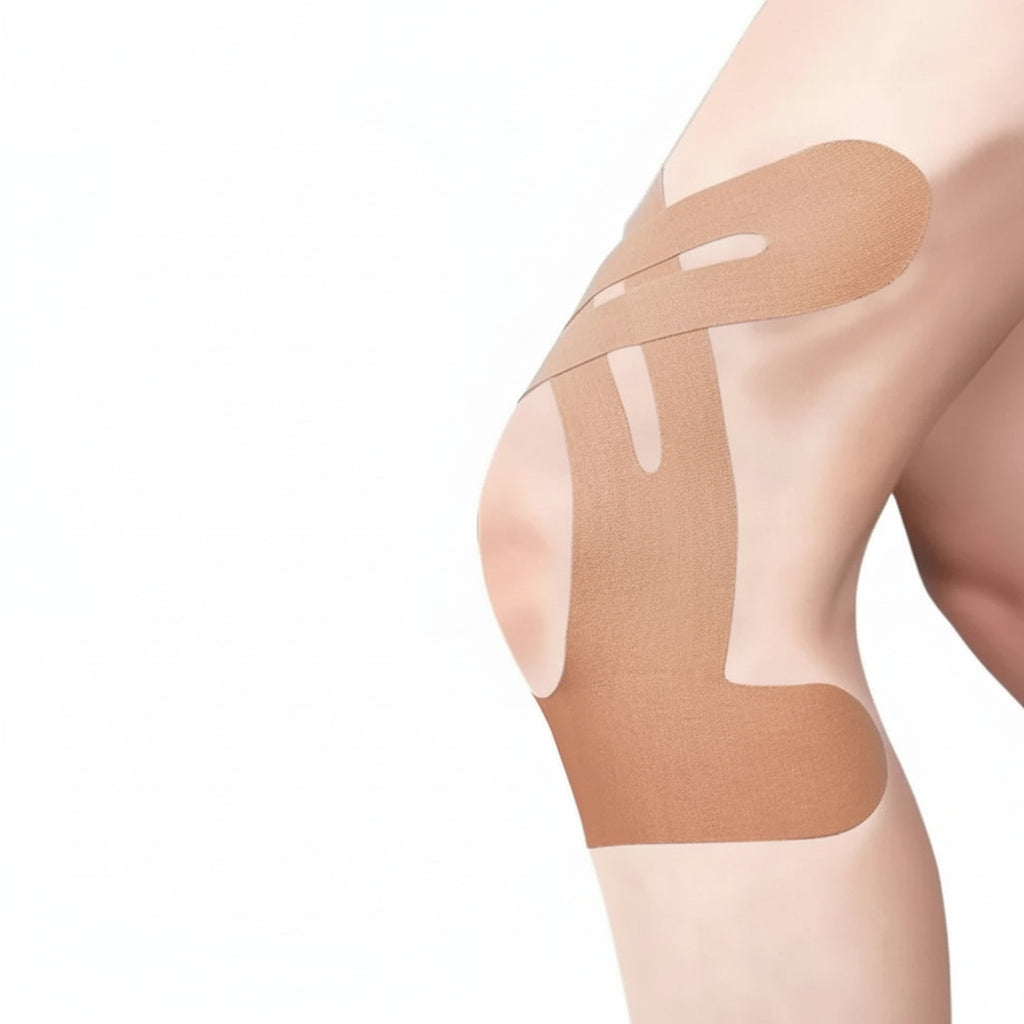 Elastic Kinesiology Tape with Waterproof Adhesive for Knee Support