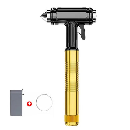 Metal Emergency Window Breaker with Seat Belt Cutter Tool
