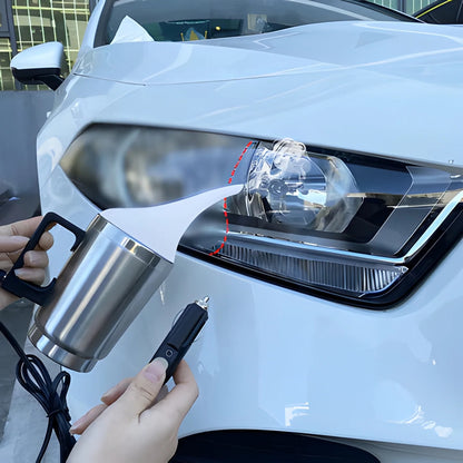 Headlight Lens Restoration Kit with Polishing Compound and Pads