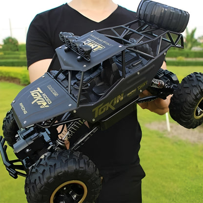 Remote Control Monster Truck with 4x4 Rock Crawling Capability