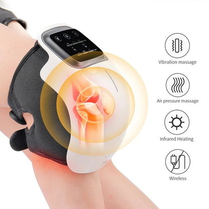 Knee Massager with Heat and Vibration for Daily Joint Support