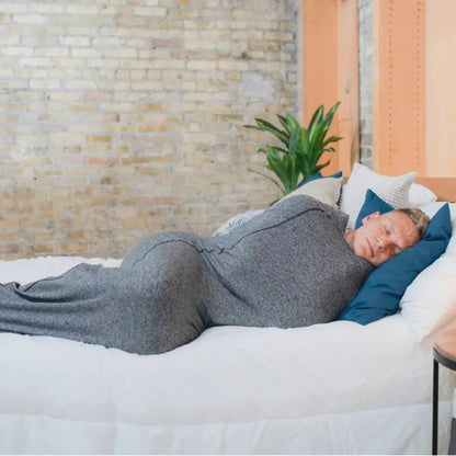 Unisex Wearable Swaddle Blanket Onesie for Adults