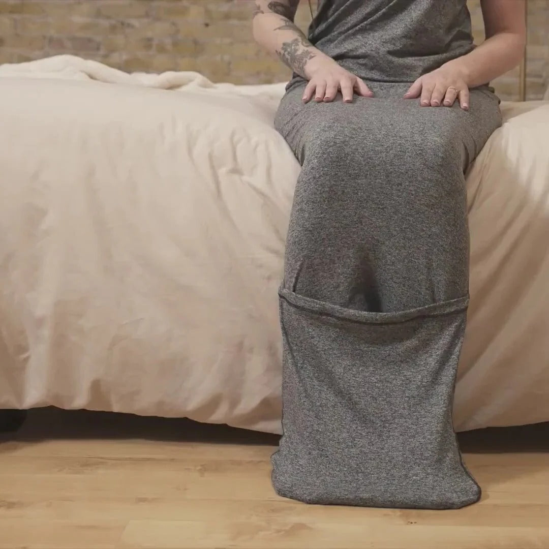 Unisex Wearable Swaddle Blanket Onesie for Adults