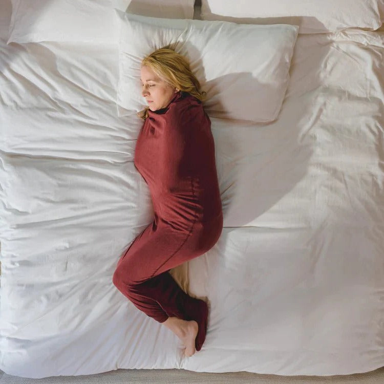 Unisex Wearable Swaddle Blanket Onesie for Adults