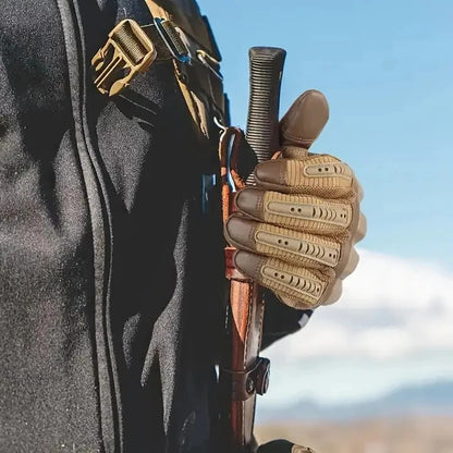 Reinforced Work Gloves with Padded Knuckles and Breathable Design