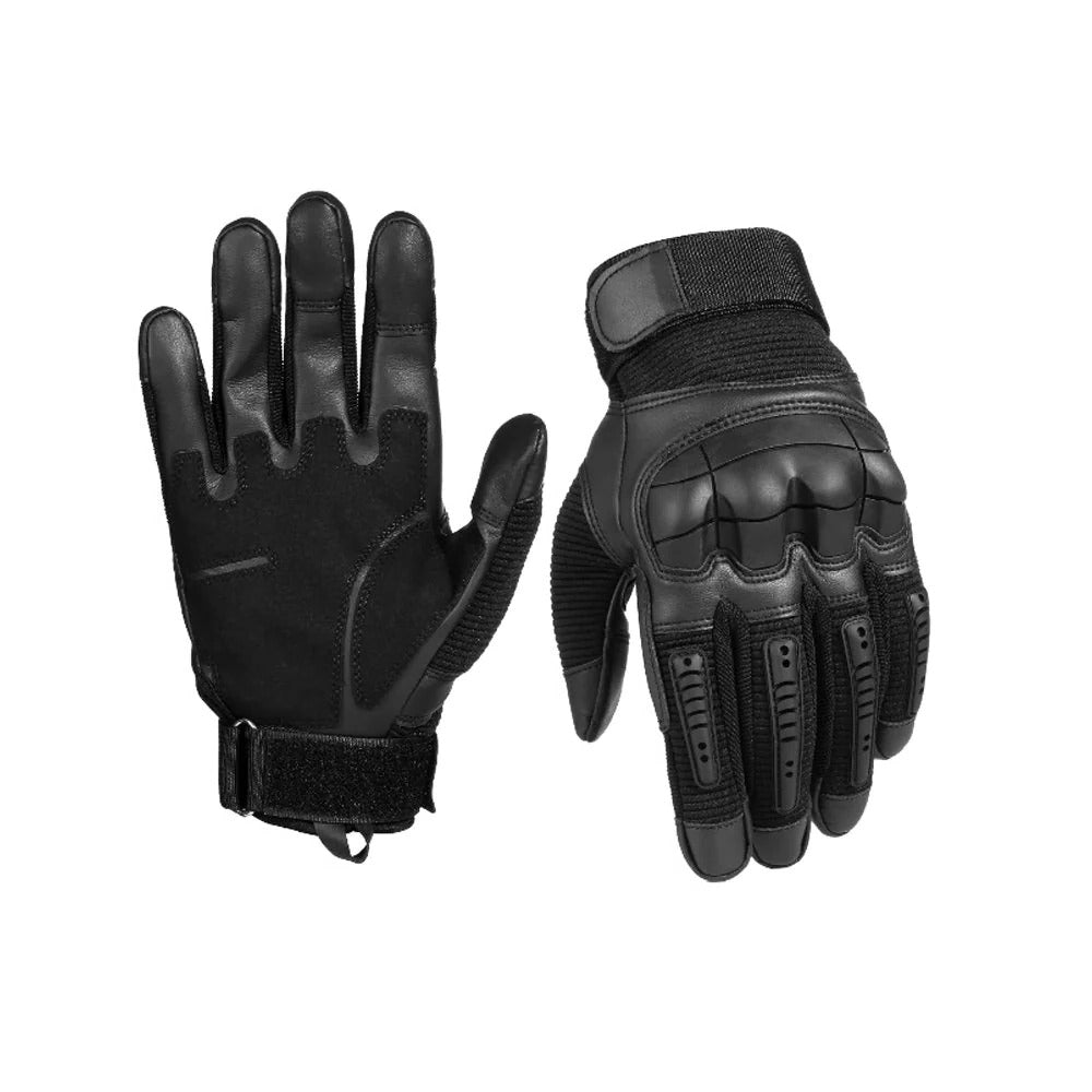 Reinforced Work Gloves with Padded Knuckles and Breathable Design