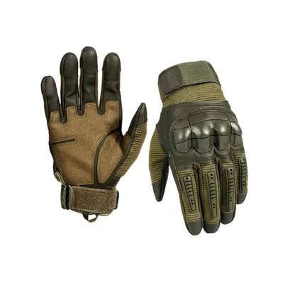 Reinforced Work Gloves with Padded Knuckles and Breathable Design