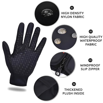 Thermal Cycling Gloves for Men and Women, Winter Sports