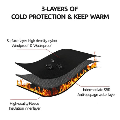 Thermal Cycling Gloves for Men and Women, Winter Sports