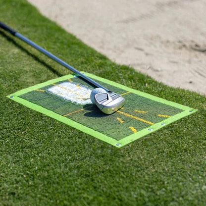 Golf Swing Training Mat with Impact Detection