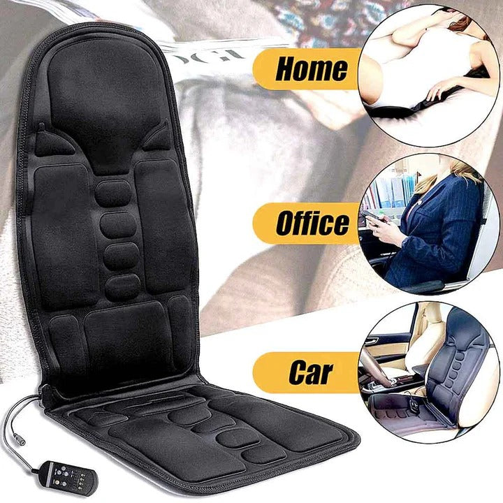 Massage Chair Pad with 8 Heated Modes for Back Support