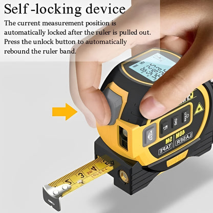 Digital Laser Tape Measure with Infrared Sensor