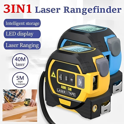 Digital Laser Tape Measure with Infrared Sensor