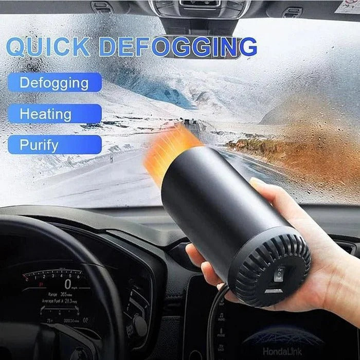 Cup Shaped Car Heater and Cooler with Rotatable Base