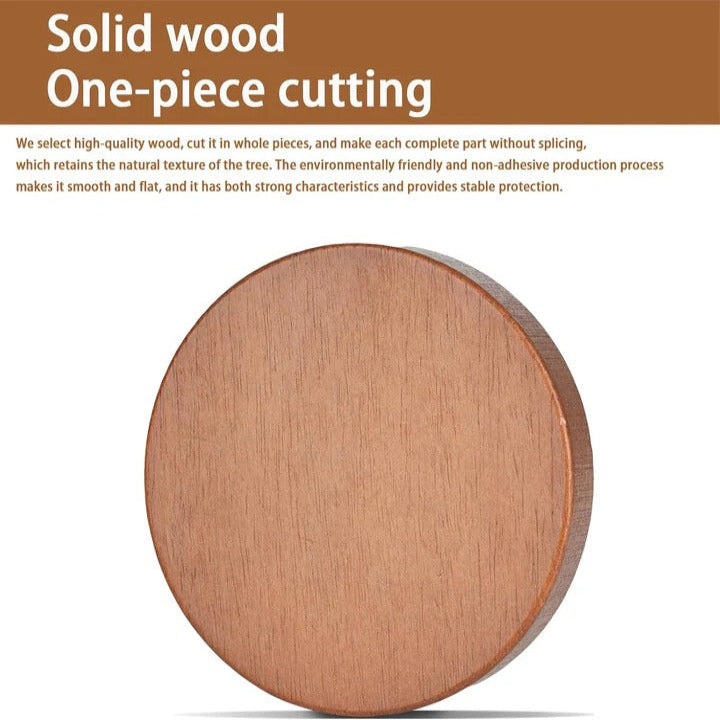 Collapsible Wooden Trivets with Heat Resistant Surface