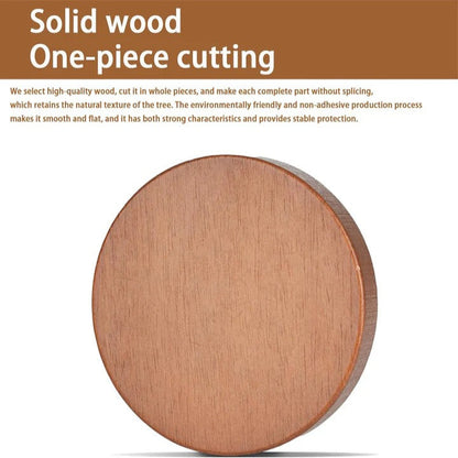 Collapsible Wooden Trivets with Heat Resistant Surface