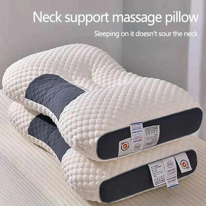 Contour Memory Foam Pillow with Zoned Neck and Head Support