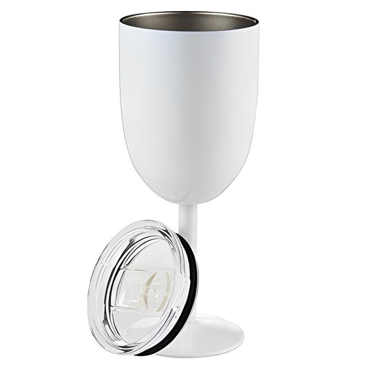 Stainless Steel Insulated Wine Tumbler with Lid