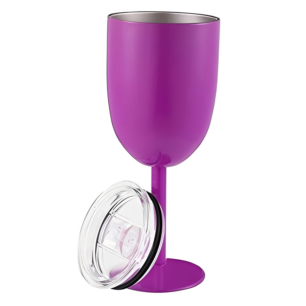 Stainless Steel Insulated Wine Tumbler with Lid