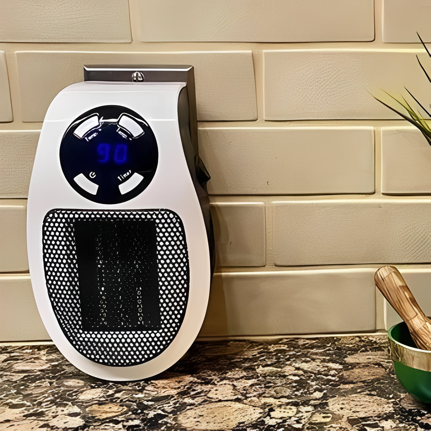 Portable Space Heater with Overheat Protection Support