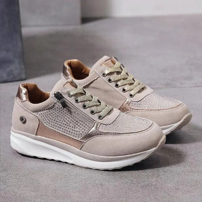 Orthopedic Leisure Shoes with Supportive Footbed
