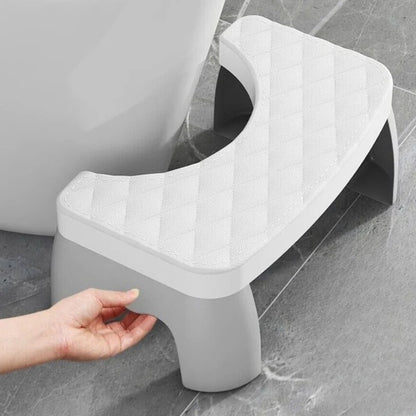 Compact Toilet Squat Stool with Non Slip Base