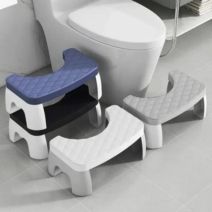Compact Toilet Squat Stool with Non Slip Base