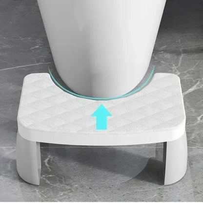 Compact Toilet Squat Stool with Non Slip Base