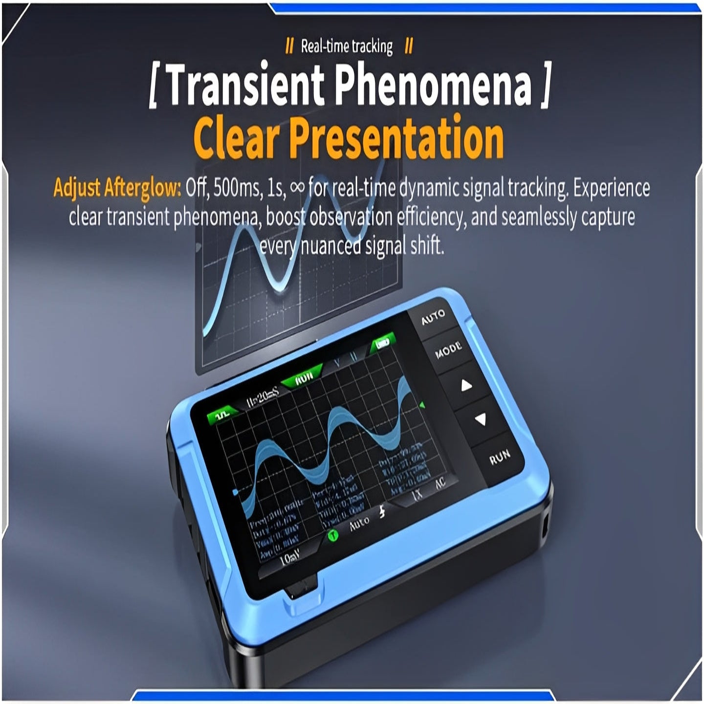 Portable Digital Oscilloscope for Electronic Signal Testing