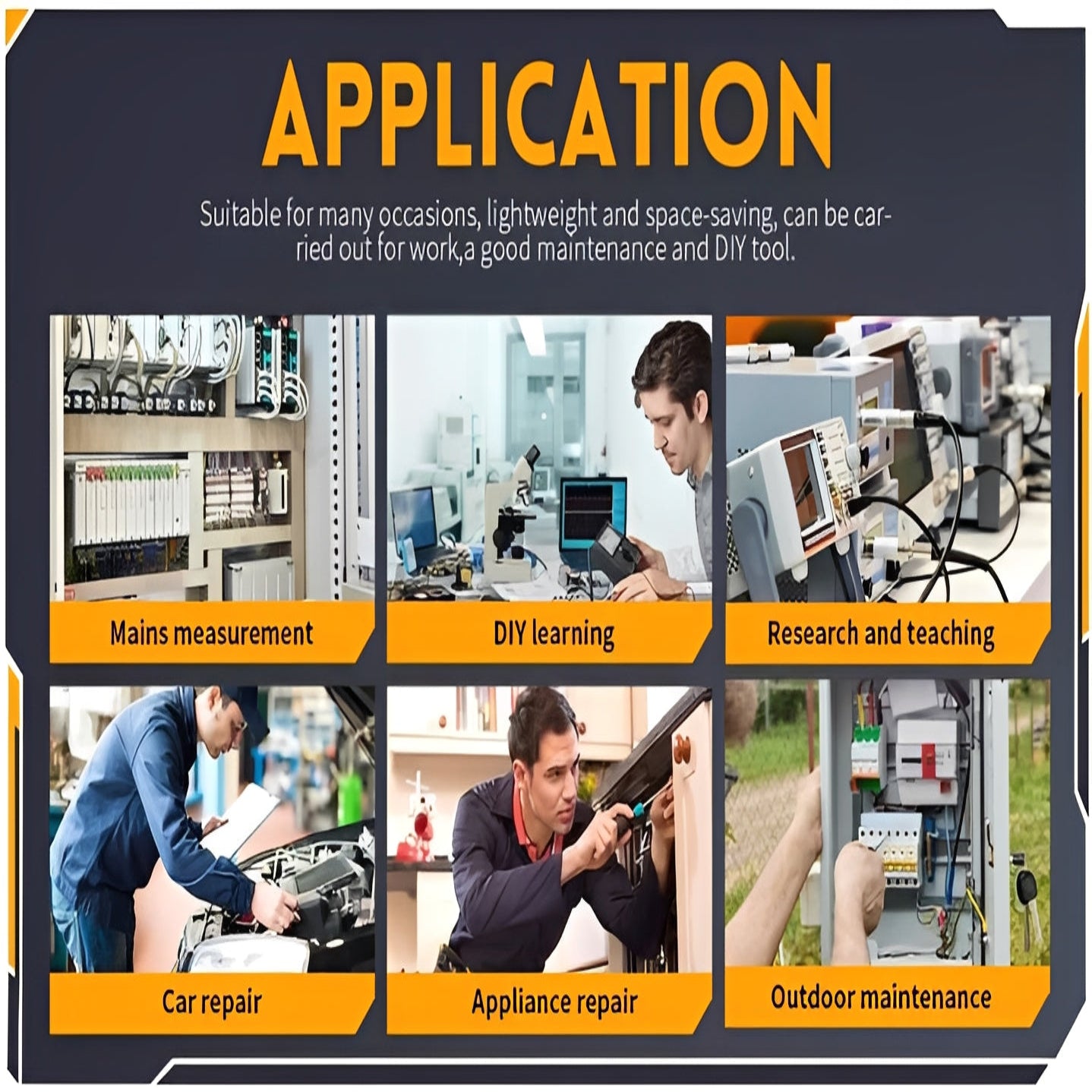 Portable Digital Oscilloscope for Electronic Signal Testing