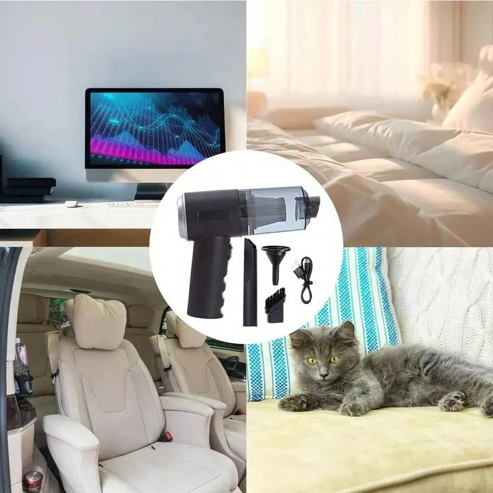 Cordless Handheld Vacuum Cleaner for Car Interior Cleaning