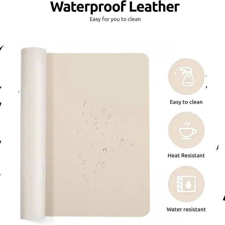 Leather Desk Pad for Workspace Protection and Style