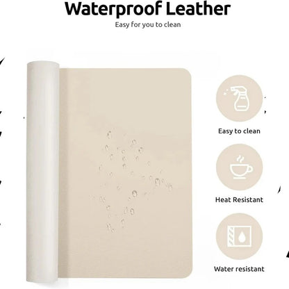 Leather Desk Pad for Workspace Protection and Style