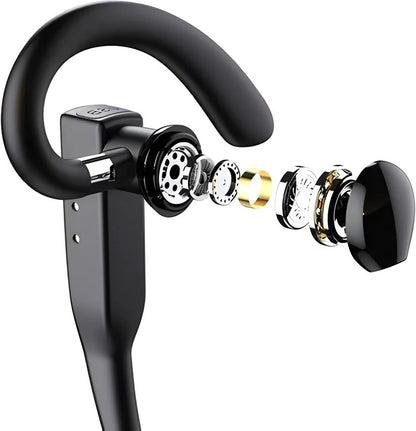 Wireless Bluetooth Headset with Dual Microphones for Truckers