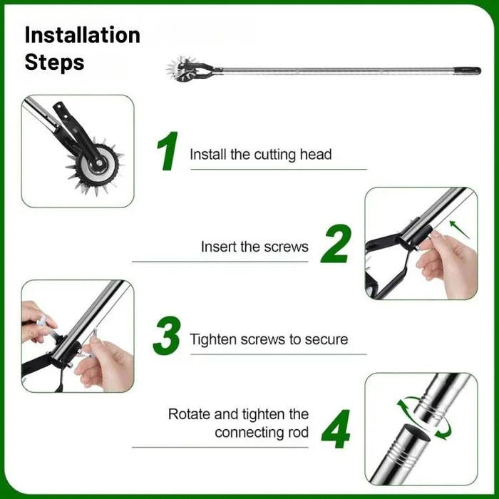 Manual Lawn Edger Tool for Garden Borders