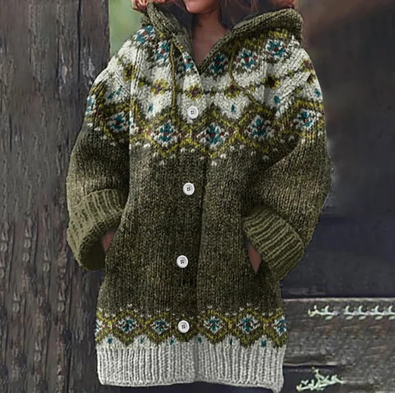 Soft Knit Cardigan Sweater for Winter