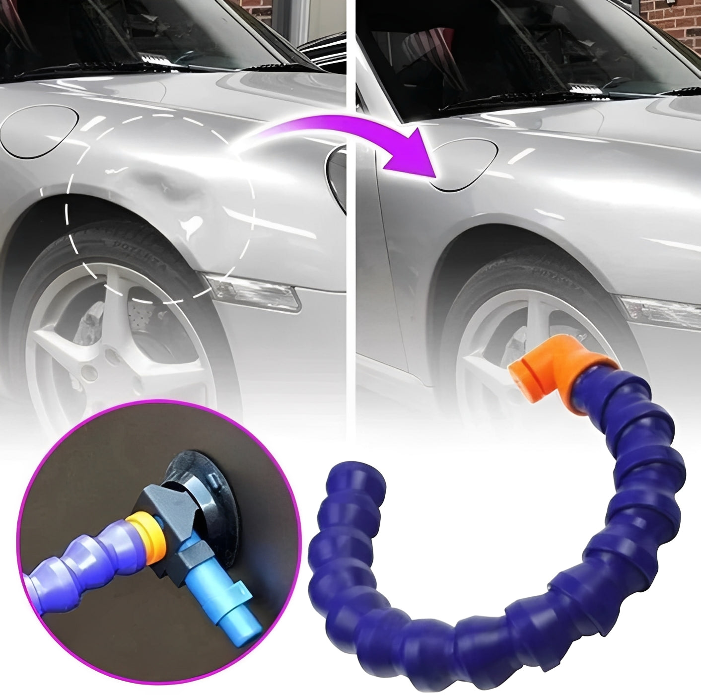 Automotive Dent Puller with Hand Pump for Car Body Repair