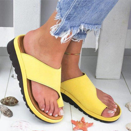 Orthopedic Comfort Sandals with Arch Support and Toe Separator