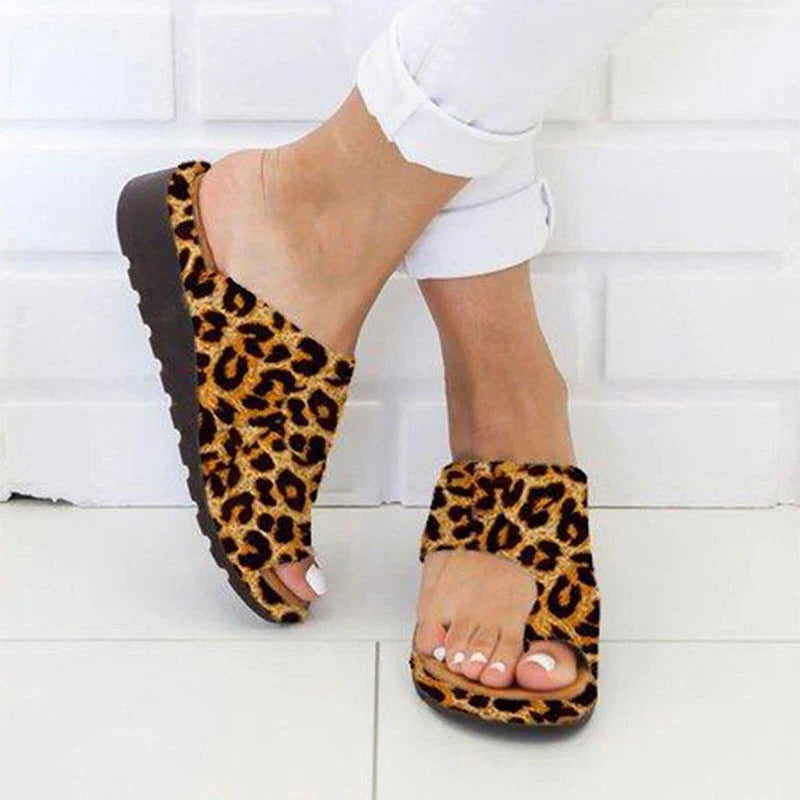Orthopedic Comfort Sandals with Arch Support and Toe Separator