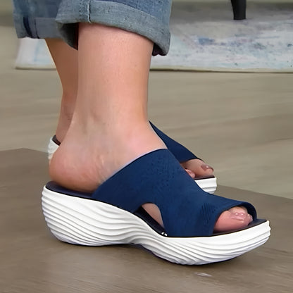 Womens Orthopedic Support Sandals with Contoured Footbed