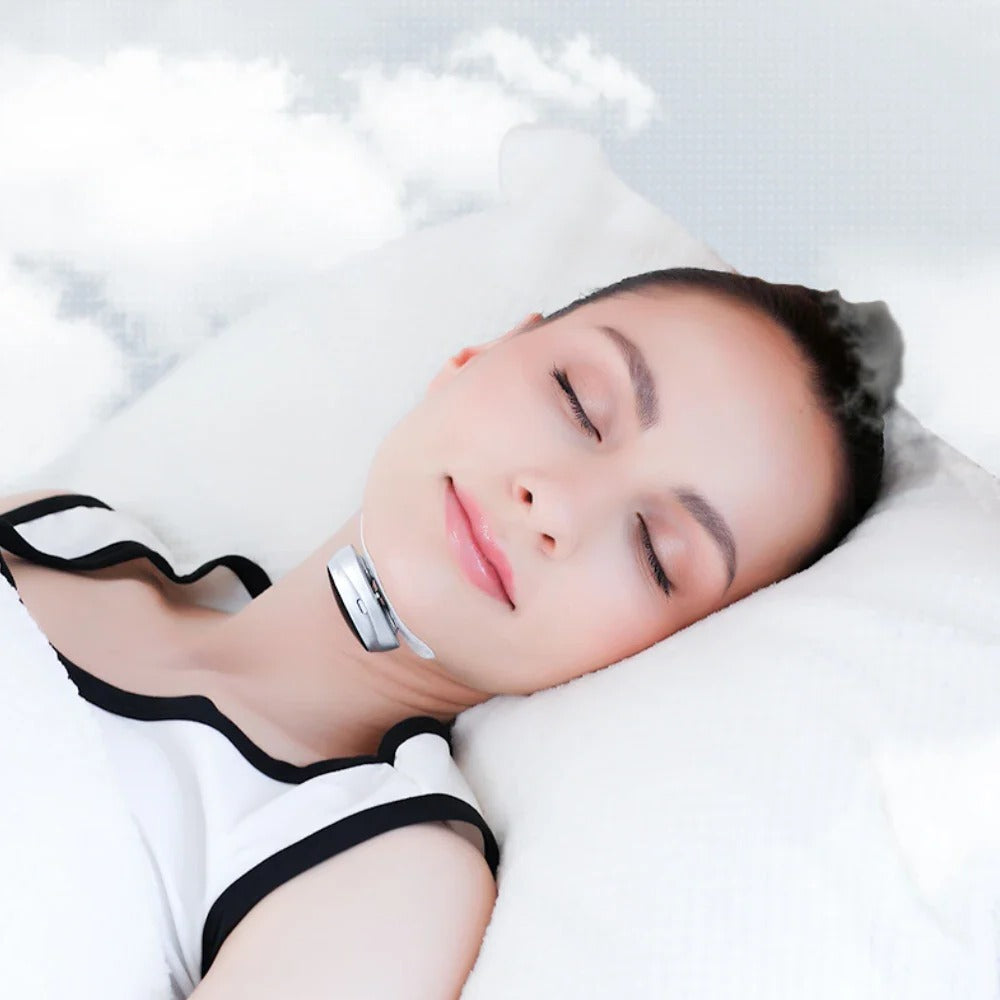 Rechargeable Chin Support Device with Adjustable Pulse Settings
