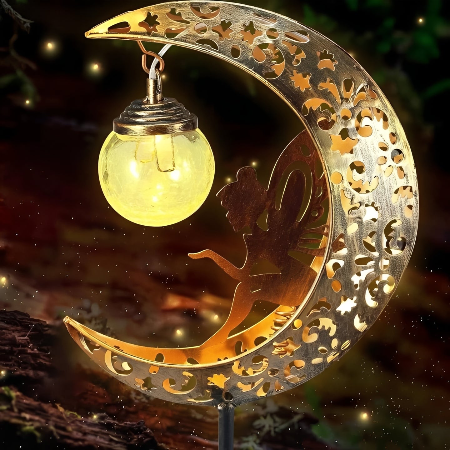 Solar LED Garden Stake Lights for Outdoor Pathway Decoration